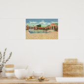 Poster Ventilation de Loisirs Vue cour intérieure et pisc (Cuisine)