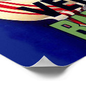 Poster Ventimiglia, Maggio, Italie, fille sur la bataille (Coin)