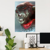 Poster Vents nocturnes par Wombott (Bureau à domicile)