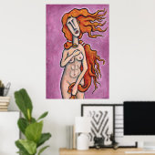 Poster Vénus (Bureau à domicile)