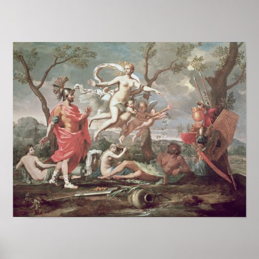 Poster Venus Arming Aeneas, 1639 (Devant)