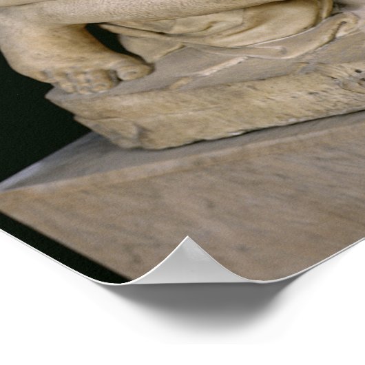 Poster Vénus Crouching, 1686 (Coin)