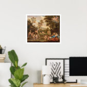 Poster Vénus dans la Forge de Vulcan, 18ème siècle (Bureau à domicile)