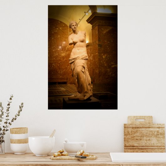 Poster Venus de Milo (Cuisine)