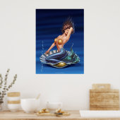 Poster "Vénus est de retour" Toile Art (Cuisine)