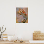 Poster Vénus et Adonis (huile sur toile) (Cuisine)
