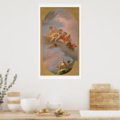 Poster Vénus et Adonis (huile sur toile) (Cuisine)