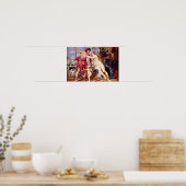 Poster Venus Et Adonis Par Rubens Peter Paul (Cuisine)