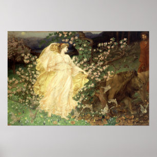 Poster Vénus et Anchise (1890) par William Richmond