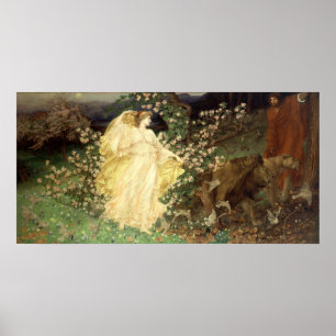 Poster Vénus et Anchises (1890) par William Richmond