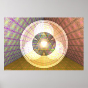 Poster Vénus Et Mercure Par Martineau