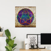 Poster Vénus Fleur d'amour fineART Oriental Antique lila (Bureau à domicile)