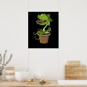 Poster Vénus Fly Trap Plant Venin Men Carnivorous Plants (Cuisine)