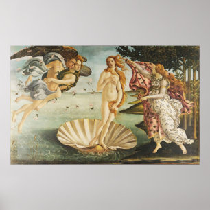 Poster VENUS La naissance de Vénus 1486 Sandro Botticelli