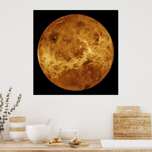 Poster Vénus - Surface (Cuisine)