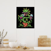 Poster Vénus Trap Boule de thé Cadeau Carnivore Plantes (Cuisine)