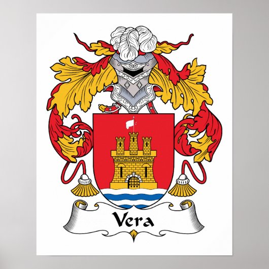 Poster Vera Family Crest (Devant)