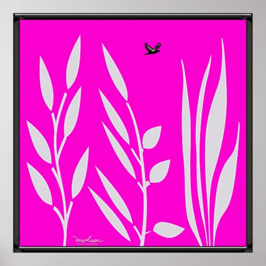 Poster Verdir la végétation (Devant)