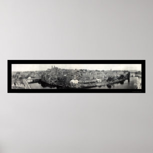 Poster Verdun France WWI Damage Photo 1919