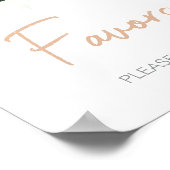 Poster Verdure Succulents Baby shower Faveurs (Coin)