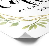 Poster verdure, verdure, panneau de la station bar du caf (Coin)