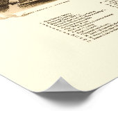 Poster Vergennes, VT Carte panoramique - 1890 (Coin)