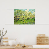 Poster Verger en fleurs par Vincent van Gogh (Cuisine)