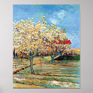 Poster Verger en fleurs Vincent Van Gogh - Beaux-arts