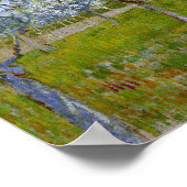 Poster Verger rose (F555) Van Gogh Art (Coin)