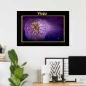 Poster Vergo Zodiac Astrologie (Bureau à domicile)