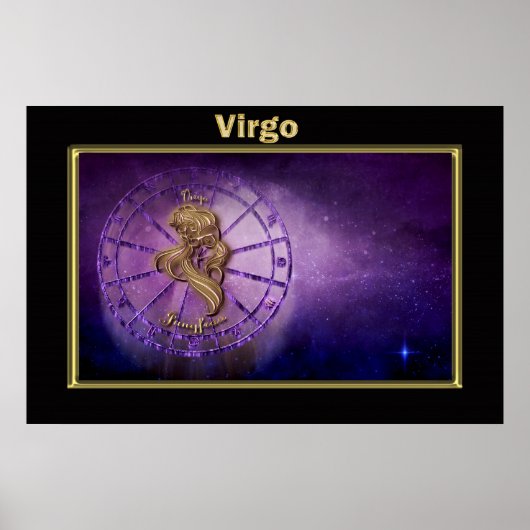 Poster Vergo Zodiac Astrologie (Devant)