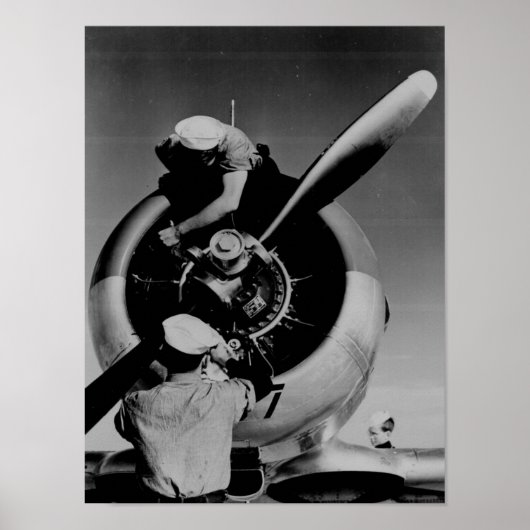 Poster Vérification du moteur (Devant)