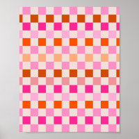 Vérifier Le Panneau De Clavier Rose Et Orange
