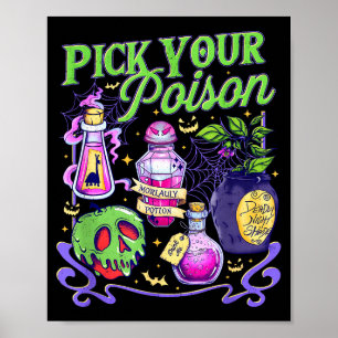 Poster Vérifiez Votre Ison Princesse Vintage Halloween