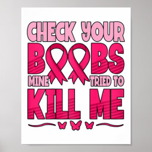 Poster Vérifiez votre sensibilisation au cancer du sein