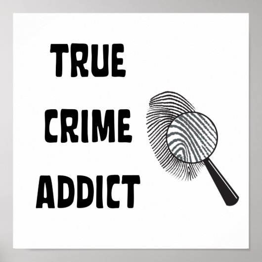 Poster Véritable adepte du crime (Devant)