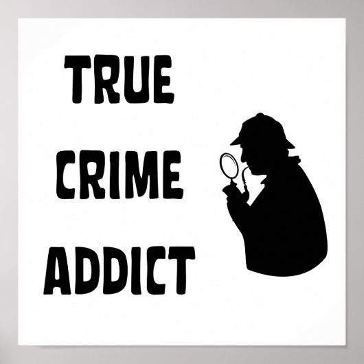 Poster Véritable adepte du crime (Devant)