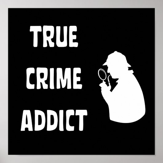 Poster Véritable adepte du crime (Devant)