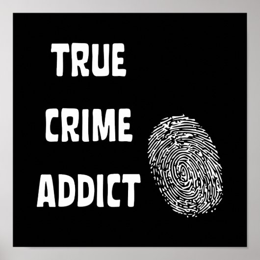 Poster Véritable adepte du crime (Devant)