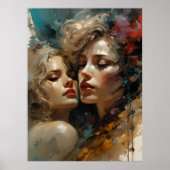 Poster Véritable amour lesbien (Devant)