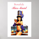 Poster Véritable Barmaid Thunder_Cove  (Devant)