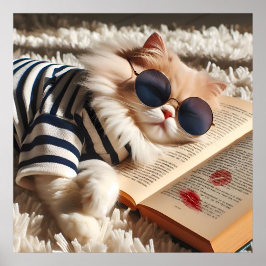 Poster Véritable livre d'amour. Mode de vie romantique (Devant)