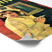 Poster Véritable mystère détective - Juin (Coin)