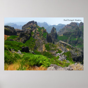 Poster Véritable Portugal-Madère