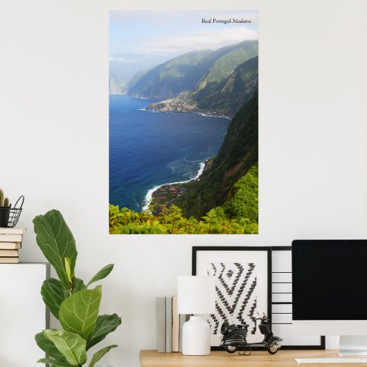Poster Véritable Portugal-Madère (Bureau à domicile)