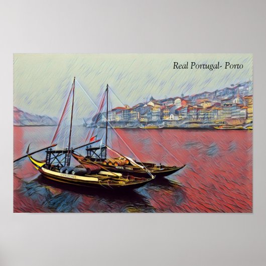 Poster Véritable Portugal-Porto (Devant)