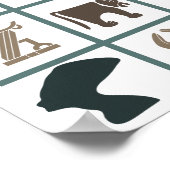 Poster véritable tribu africaine (Coin)