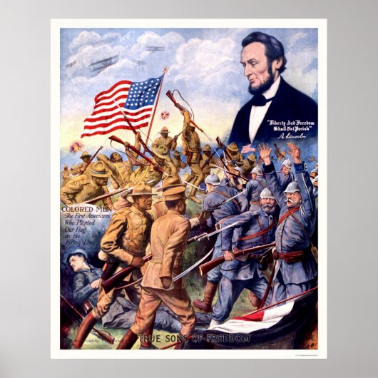 Poster Véritables fils de la liberté (Devant)