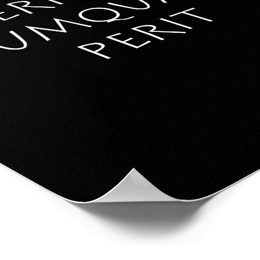 Poster Veritas numquam perit (Coin)