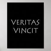 Poster Veritas vincit (Devant)